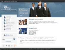 Tablet Screenshot of hudsongroup.ca